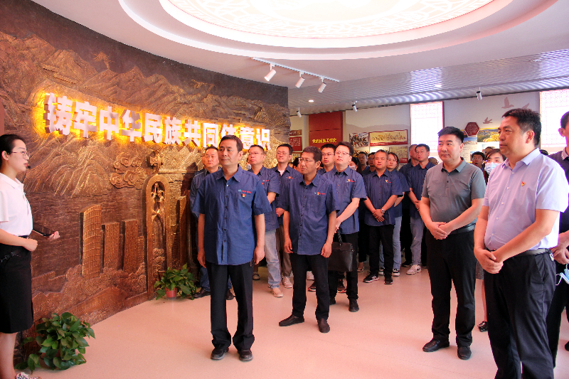 宁夏计质院组织党员干部开展“铸牢中华民族共同体意识”主题党日活动